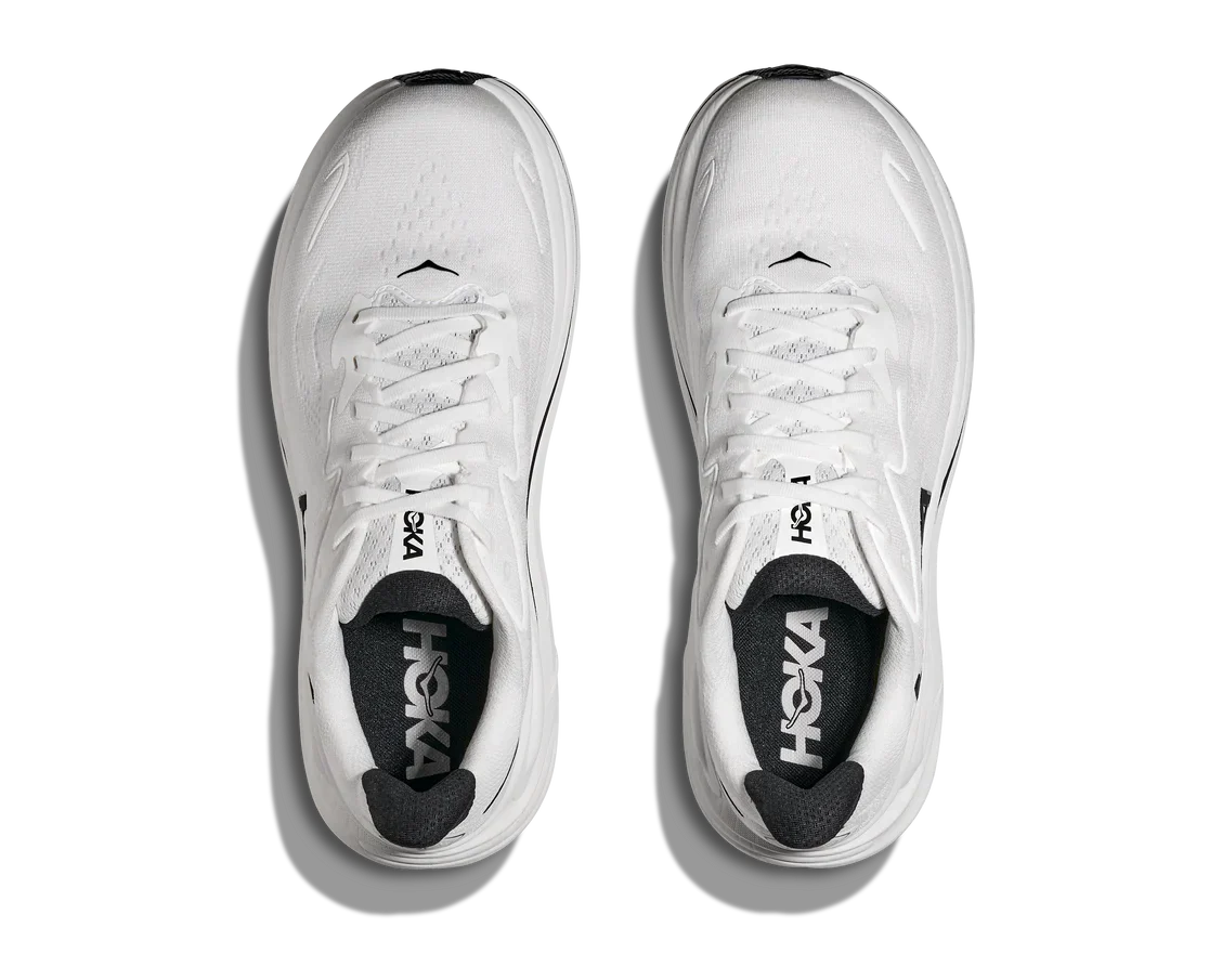 HOKA Clifton 10 - White/Black