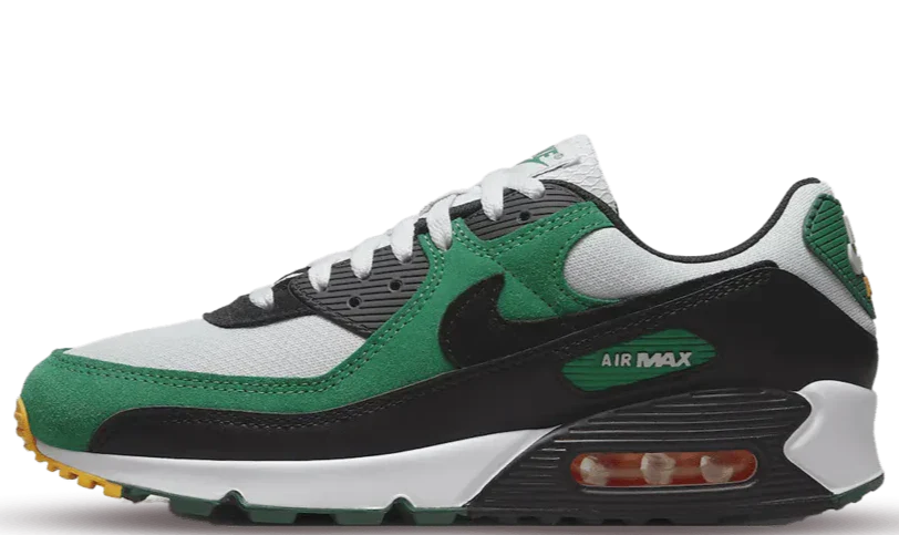 Air Max 90 - Pure Platinum Gorge Green