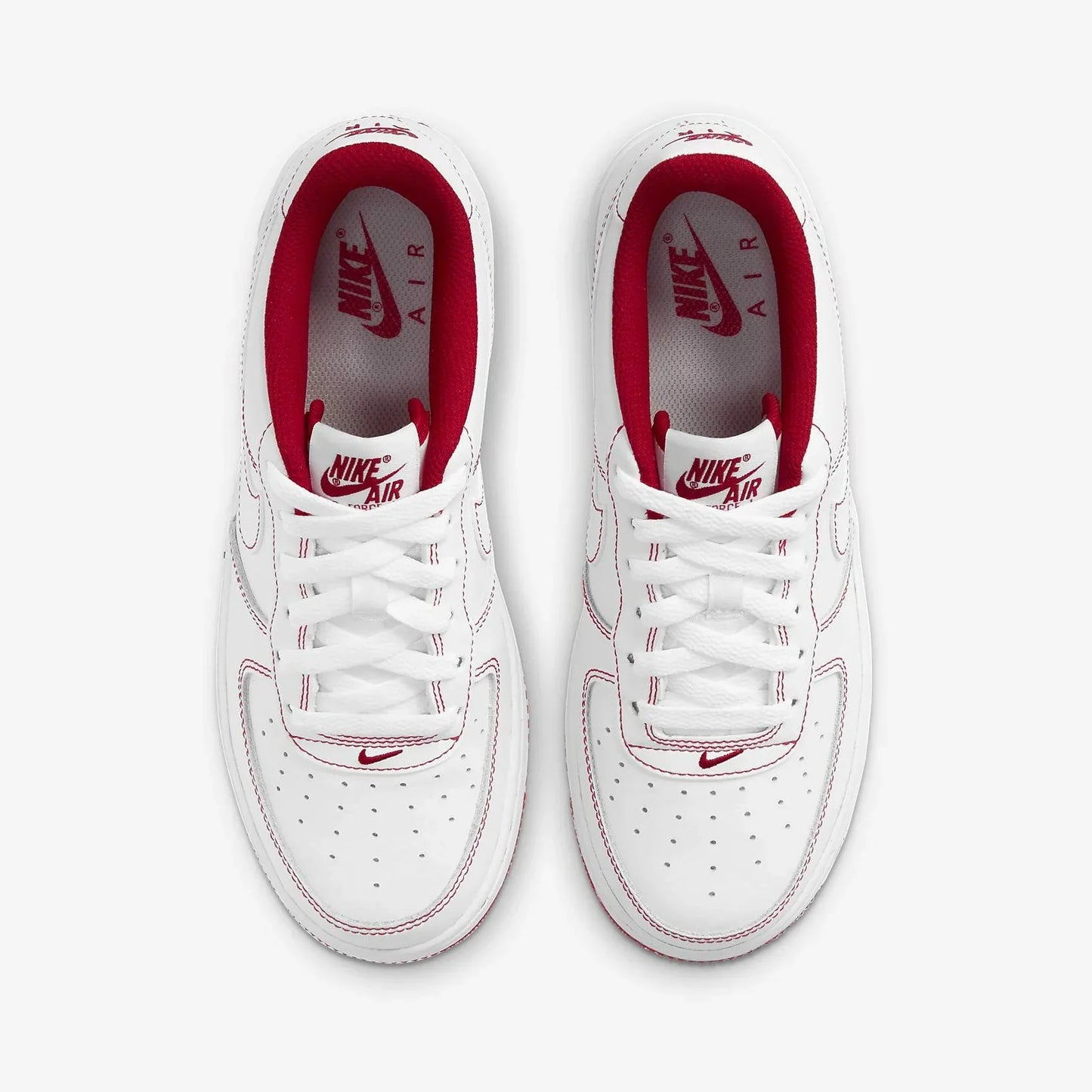 Air Force 1 - Contrast Stitch White/University Red