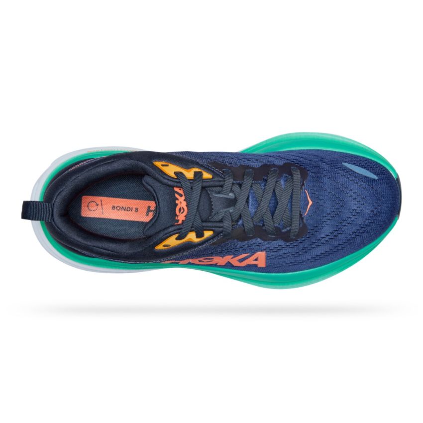 HOKA Bondi 8 - Outer Space Bellwether Blue
