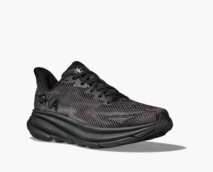 HOKA Clifton 9 - Black/Black