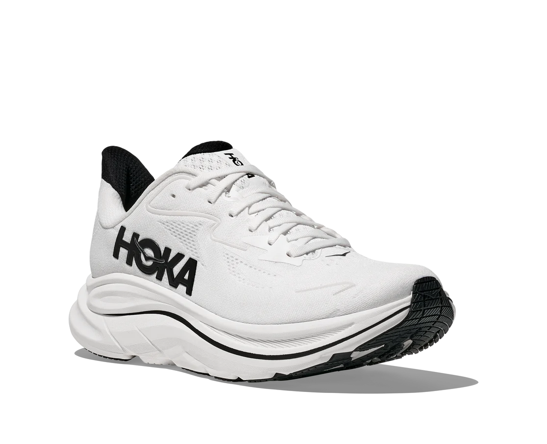 HOKA Clifton 10 - White/Black