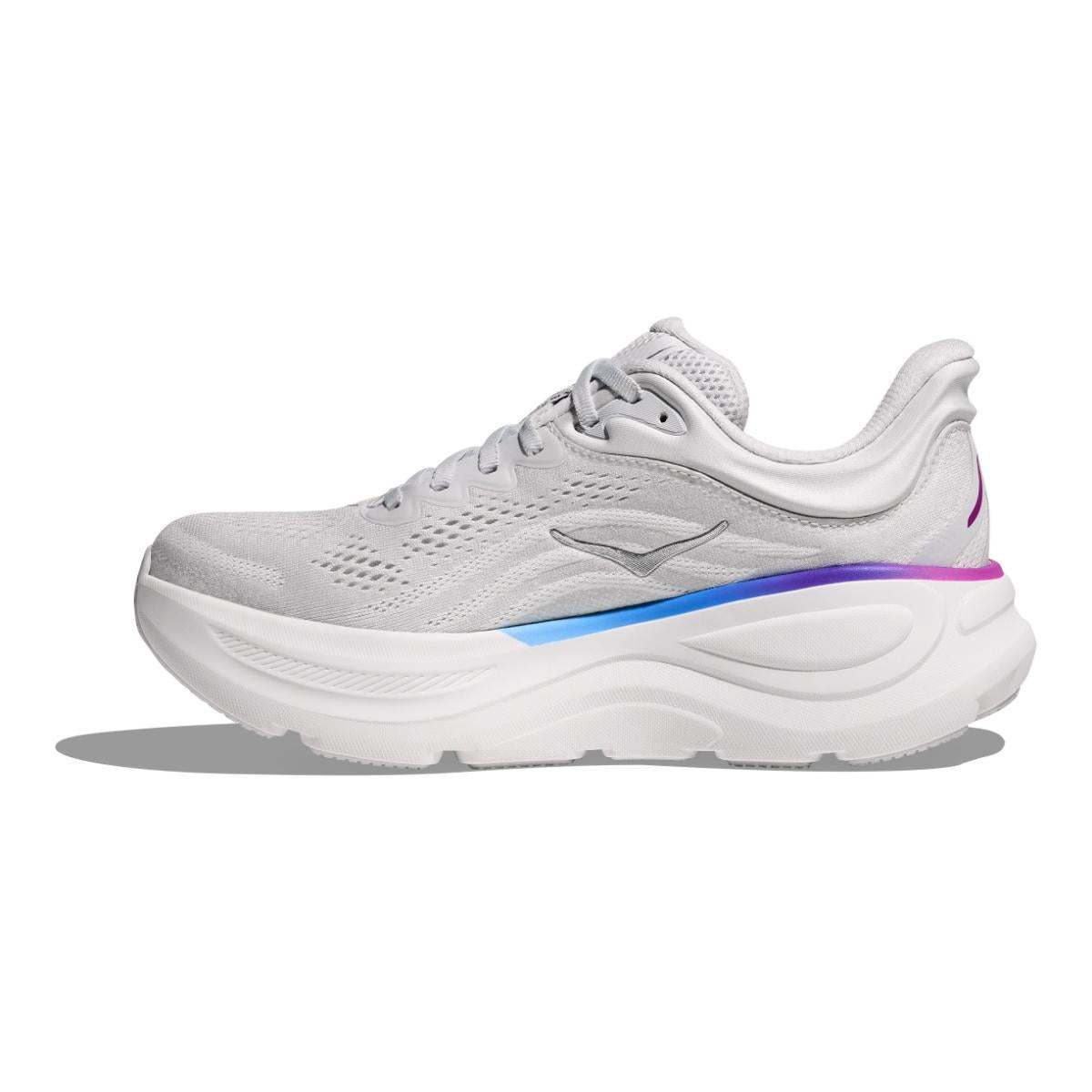 HOKA Bondi 9 - Cosmic Grey/White