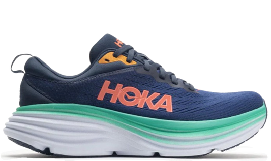 HOKA Bondi 8 - Outer Space Bellwether Blue