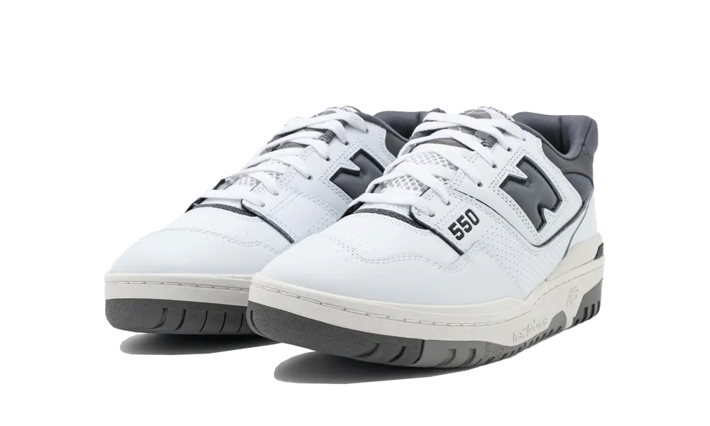 NB 550 - White Dark Grey
