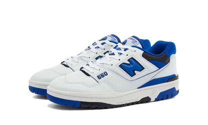 NB 550 - White Blue