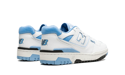 NB 550 - UNC White University Blue