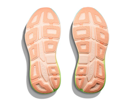 HOKA Bondi 9 - Frost / Pale Tangerine