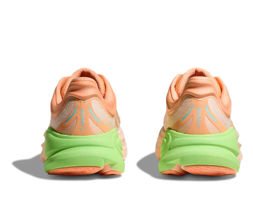 HOKA Bondi 9 - Frost / Pale Tangerine