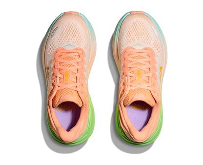 HOKA Bondi 9 - Frost / Pale Tangerine