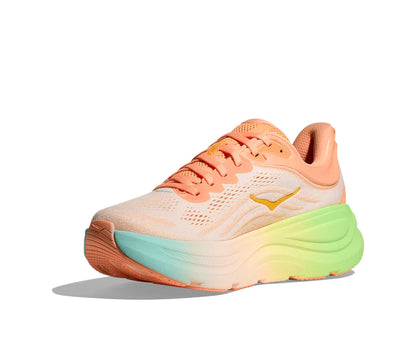 HOKA Bondi 9 - Frost / Pale Tangerine