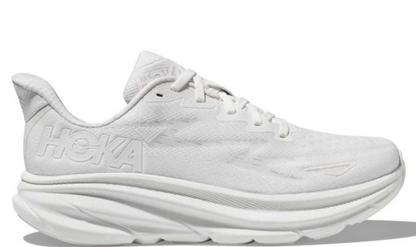 HOKA Clifton 9 - White/White
