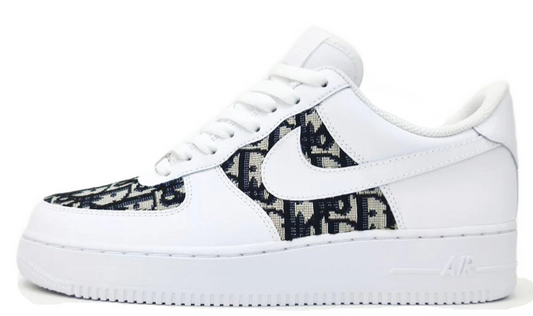 Air Force 1 -  White Dior (Custom)