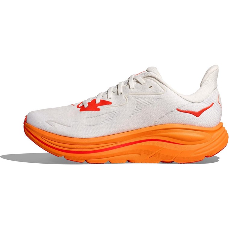 HOKA Clifton 10 - Frost/Orange Zest