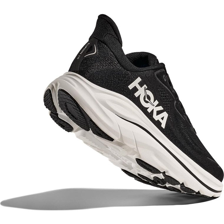 HOKA Clifton 10 - Black/White