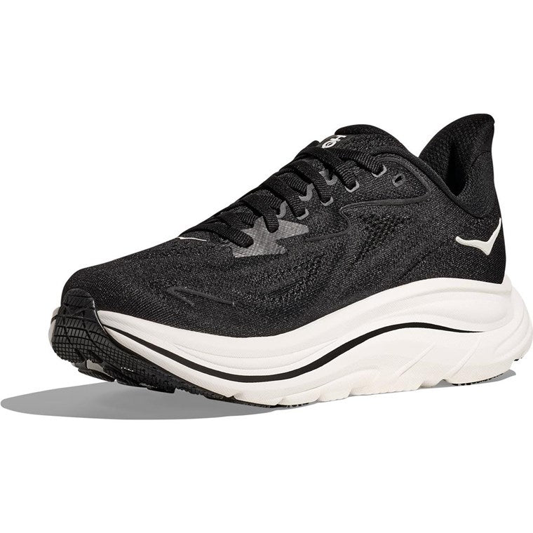 HOKA Clifton 10 - Black/White